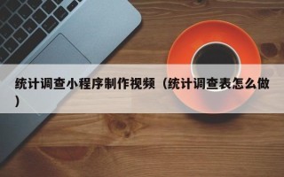 滨州统计调查小程序制作视频（统计调查表怎么做）