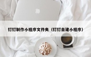 滨州钉钉制作小程序文件夹（钉钉自建小程序）
